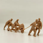 1/48 & 1/72 Scale WWII German Air Force Ground Crew Bomb Loading Team Resin Set (4 Figures) - Luftwaffe Diorama