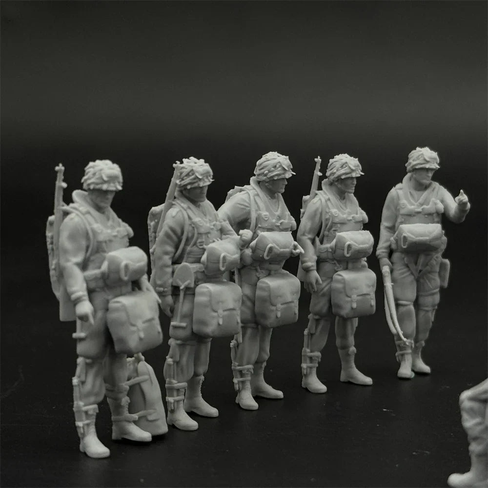 1/35 US Paratroopers Action Pack (10 Fig) Resin Kit | WWII Airborne