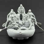 1/35 Scale WWII German Navy Officer's Raft | High-Detail Resin Model Kit