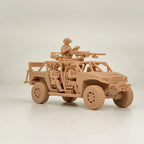1/72 Scale DAGOR A1 Ultralight Tactical Assault Vehicle Resin Model Kit (5 Figures) - Modern Reconnaissance