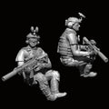1/35 Scale Modern Special Forces Vehicle Passenger Resin Figure - Seated Operator Kit