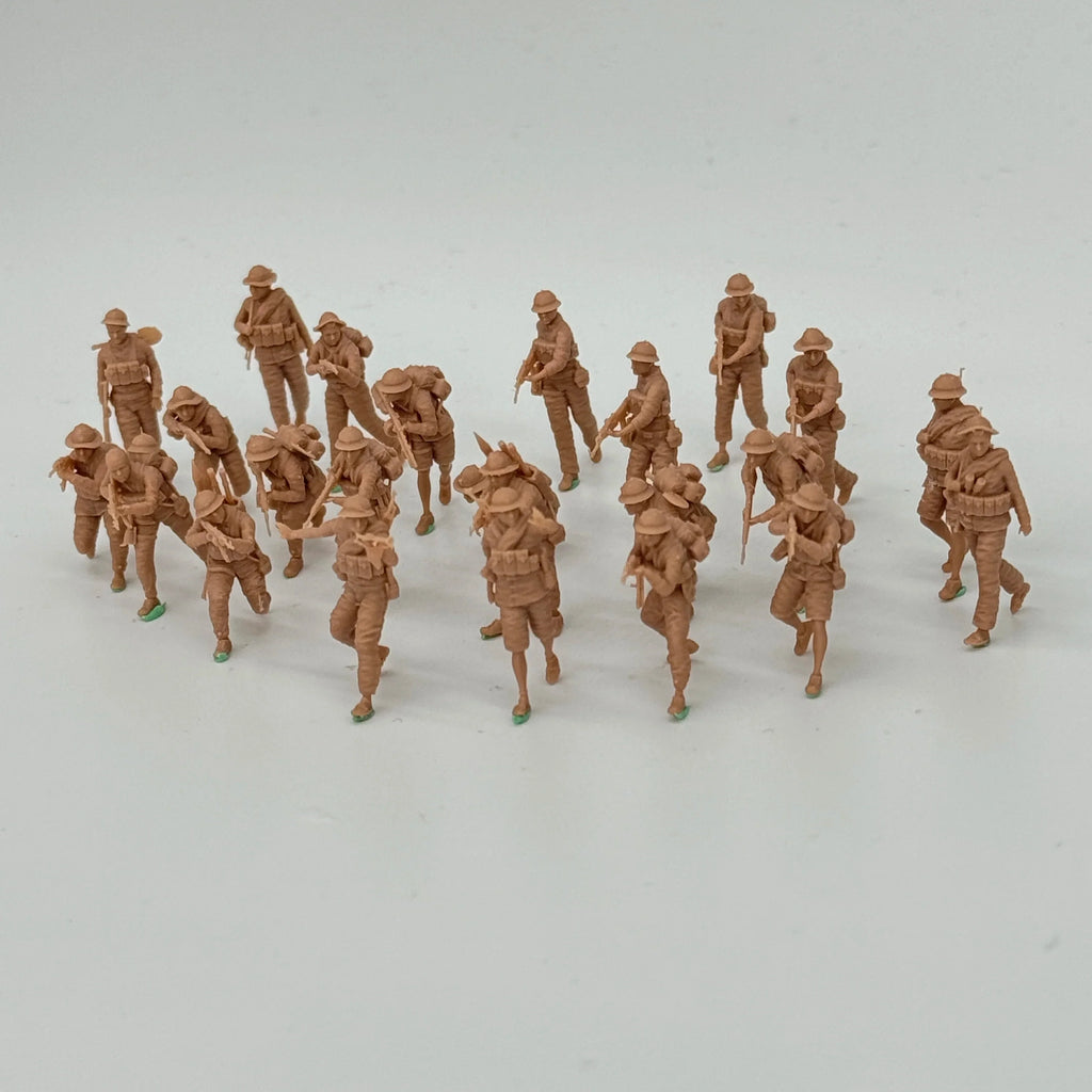 1/72 Scale Vietnam War Viet Cong & NVA "Hunter-Killer" Team Resin Figure Set (24 Figures) - Jungle Combat Miniatures