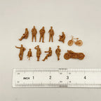 1/48 & 1/72 Scale WWII British Pilots & Ground Crew Resin Figure Set (10 Figures) - Airfield Accessories Military War