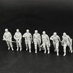 1/35 German Paratrooper Set (7 Fig) Resin Kit | Fallschirmjäger Miniature