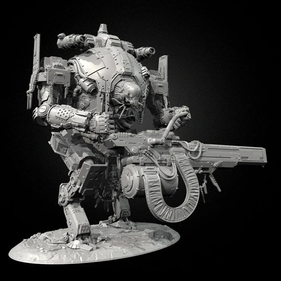 Sci-Fi Heavy Mech Resin Model Kit | Giant Robot Figure (GK) 65mm, 85mm & 105mm
