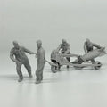 1/35 German Luftwaffe Ground Crew Resin Kit | Bomb Loading Scene (4 Fig)