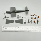 1/72 Scale WWII Pin-Up / Poster Girl Resin Figure Set - Airfield Diorama & Nose Art Miniature