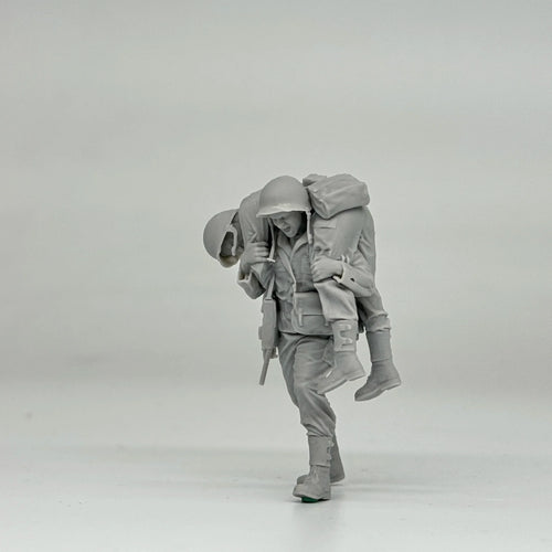 1/35 US Army Medical Rescue Duo Resin Kit | Okinawa Carry Scene WWII