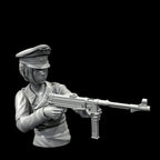 1/35 Scale WWII German Army Female Officer Bust