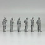 1/35 German U-Boat Crew (6 Fig) Resin Kit | Kriegsmarine Miniature Set