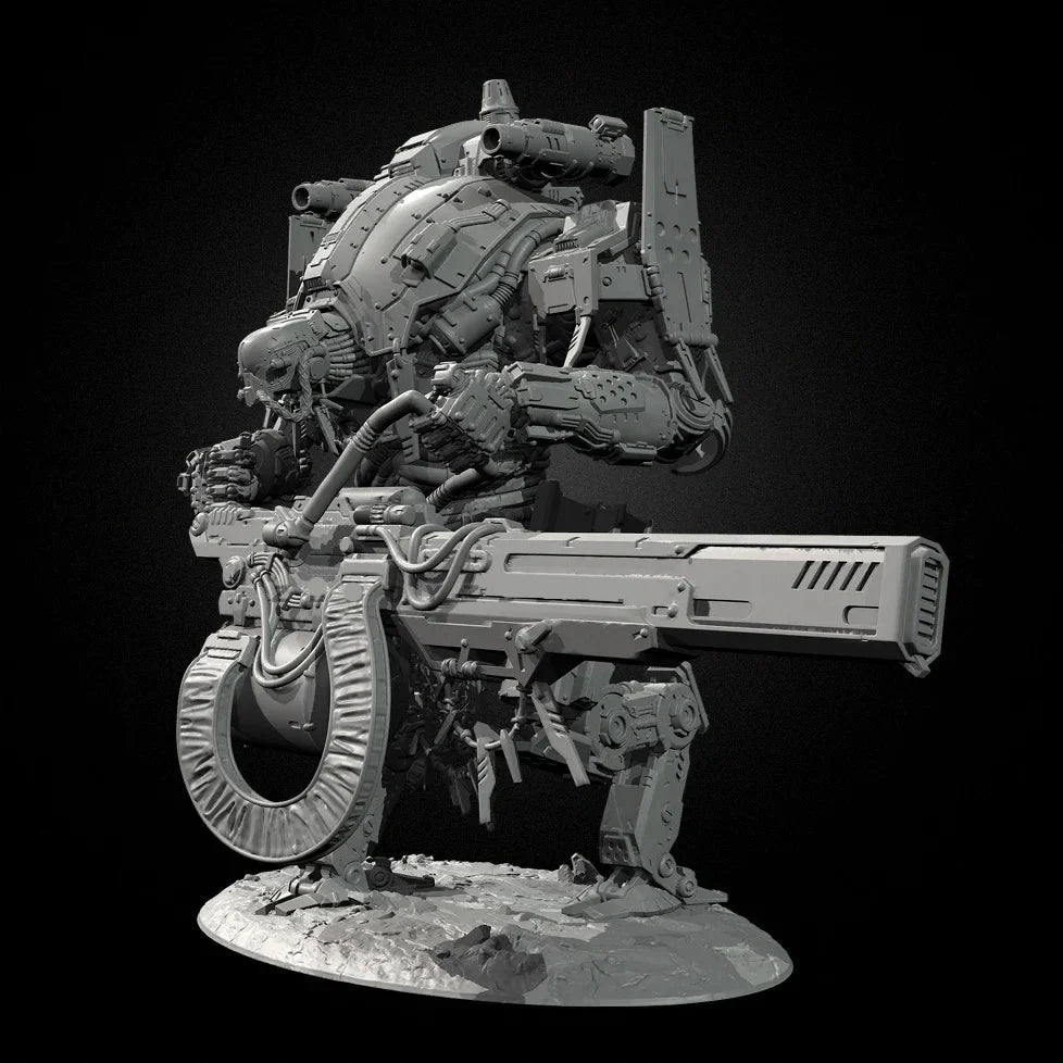 Sci-Fi Heavy Mech Resin Model Kit | Giant Robot Figure (GK) 65mm, 85mm & 105mm