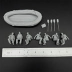 1/35 Scale WWII German Navy Officer's Raft | High-Detail Resin Model Kit