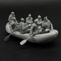 1/35 Scale WWII German Navy Officer's Raft | High-Detail Resin Model Kit