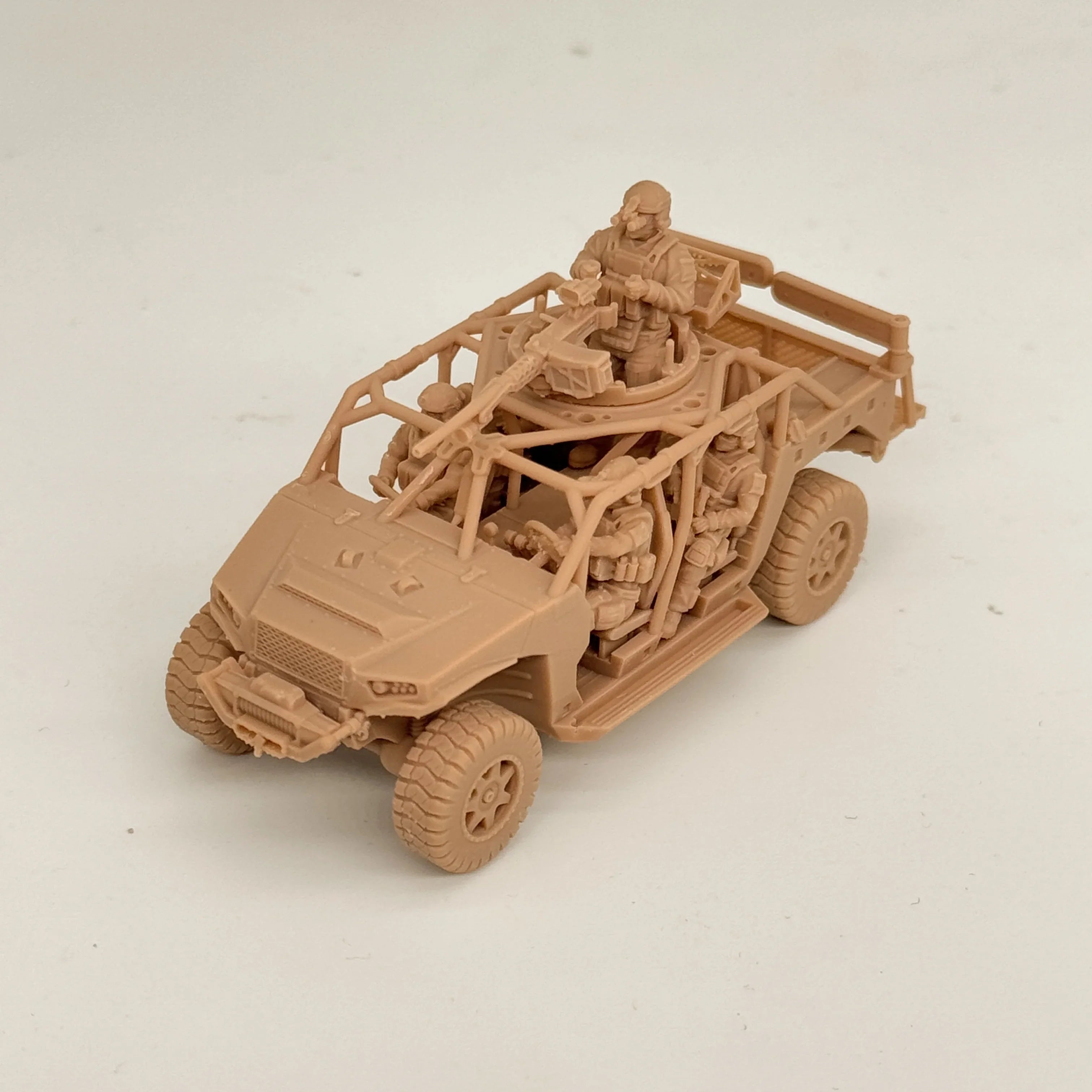 1/72 Scale DAGOR A1 Ultralight Tactical Assault Vehicle Resin Model Kit (5 Figures) - Modern Reconnaissance