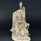 1/72 Scale WWI Italian Alpine Soldiers & Artillery Haul Diorama Resin Kit (11 Figures) - White War Miniatures