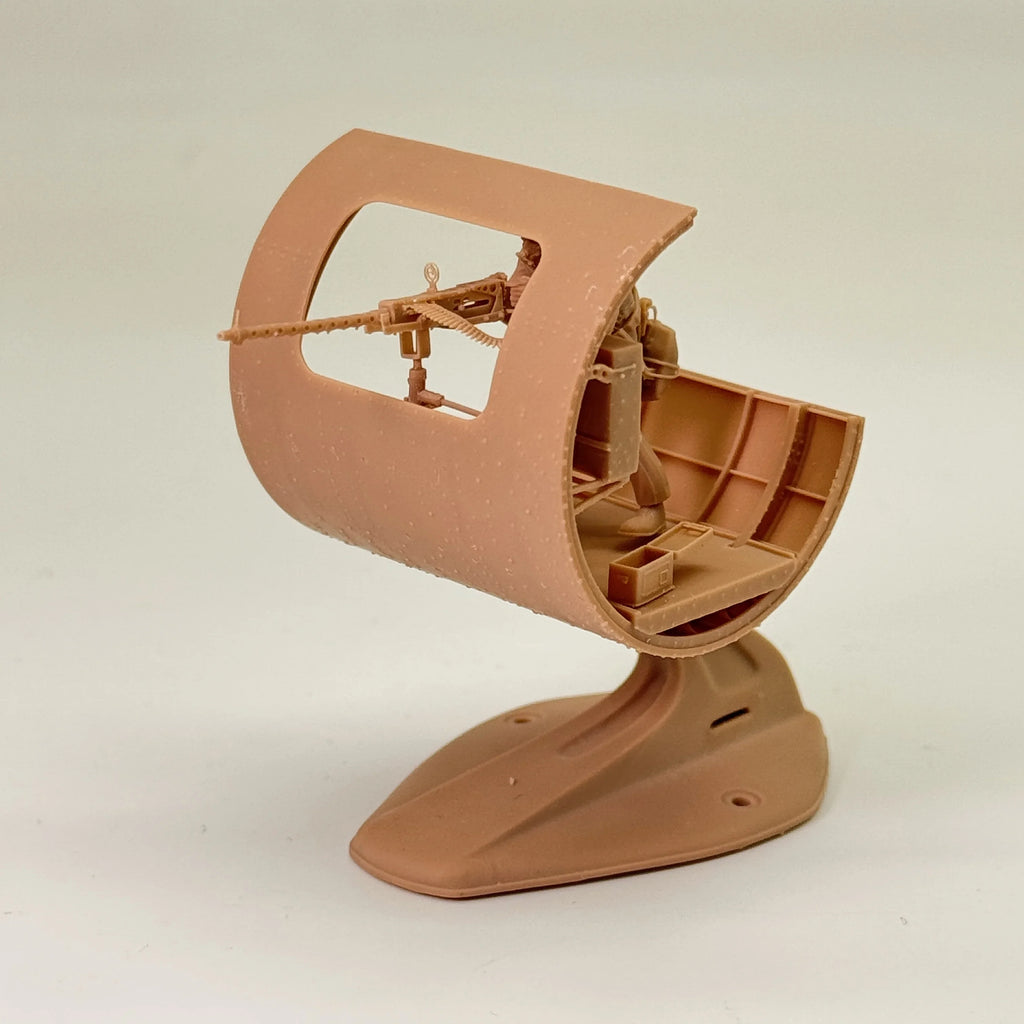 1/48 & 1/72 Scale WWII B-17 Flying Fortress Gunner / Ball Turret Crew Resin Model Kit - B-17 Flying Fortress