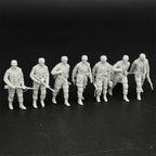 1/35 German Paratrooper Set (7 Fig) Resin Kit | Fallschirmjäger Miniature