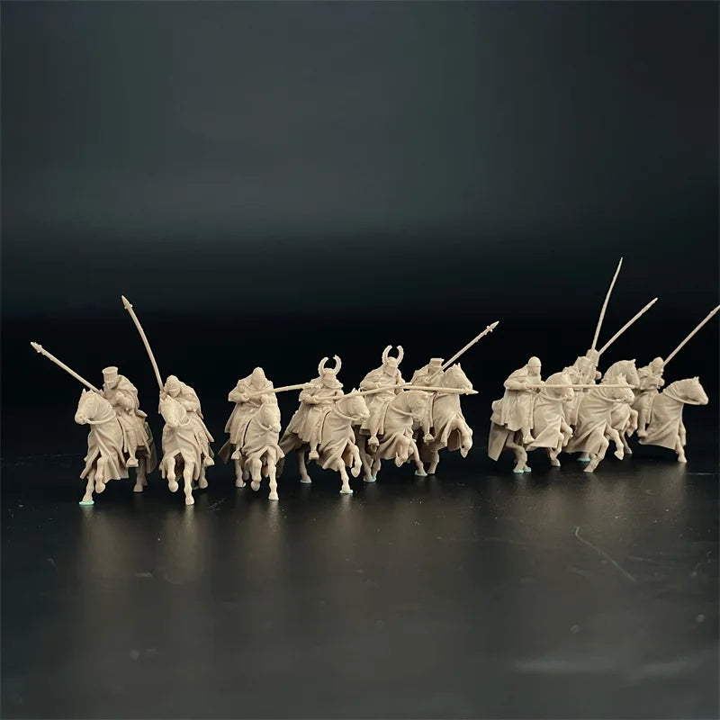 1/72 Scale Teutonic Order / Medieval Knight Cavalry & Crossbowman Resin Figure Set (23 Figures) - Battle of Tannenberg