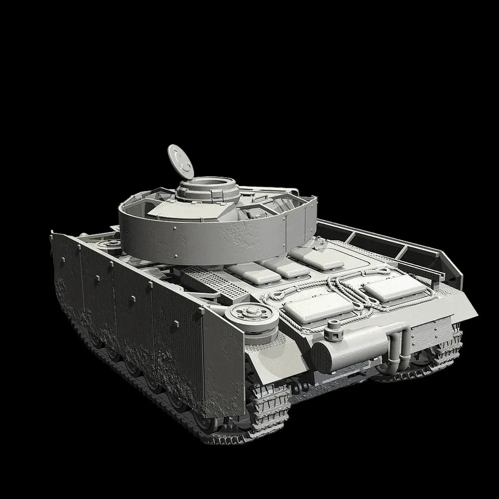 1/35 Scale WWII German Panzerkampfwagen III Ausf. H