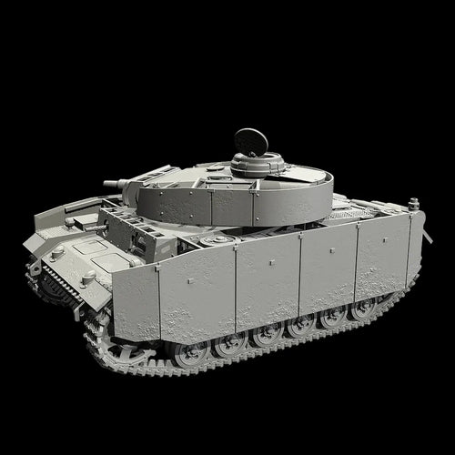 1/35 Scale WWII German Panzerkampfwagen III Ausf. H