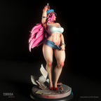 Fighter Poison | Pin-Up Statue Fan Art Miniature Unpainted | Torrida Minis