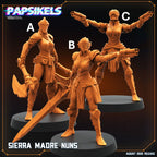Sierra Madre Nun Miniatures | Trench Grimdark | Papsikels