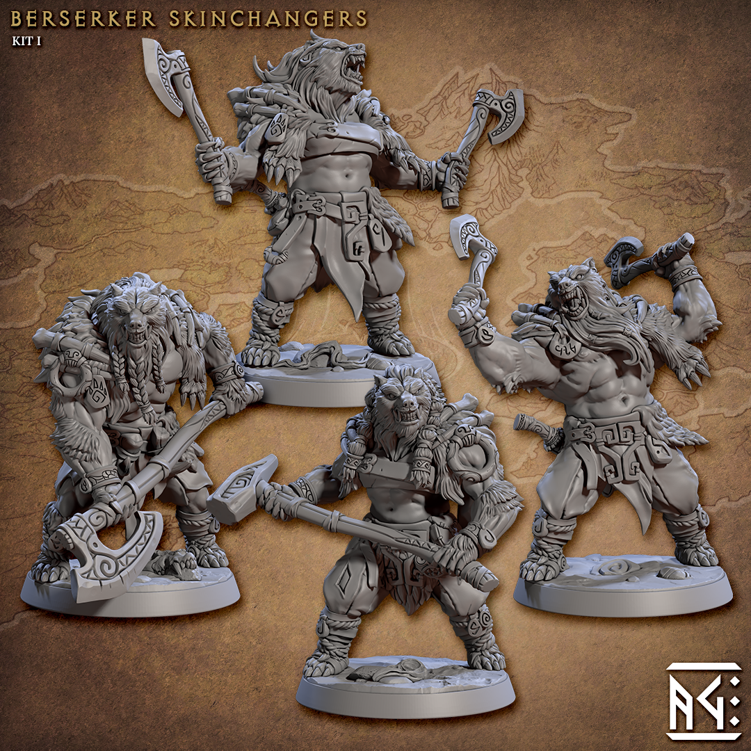 Skutagaard Northmen Saga II Miniatures (Full Set) | Fantasy D&D Miniature | Artisan Guild
