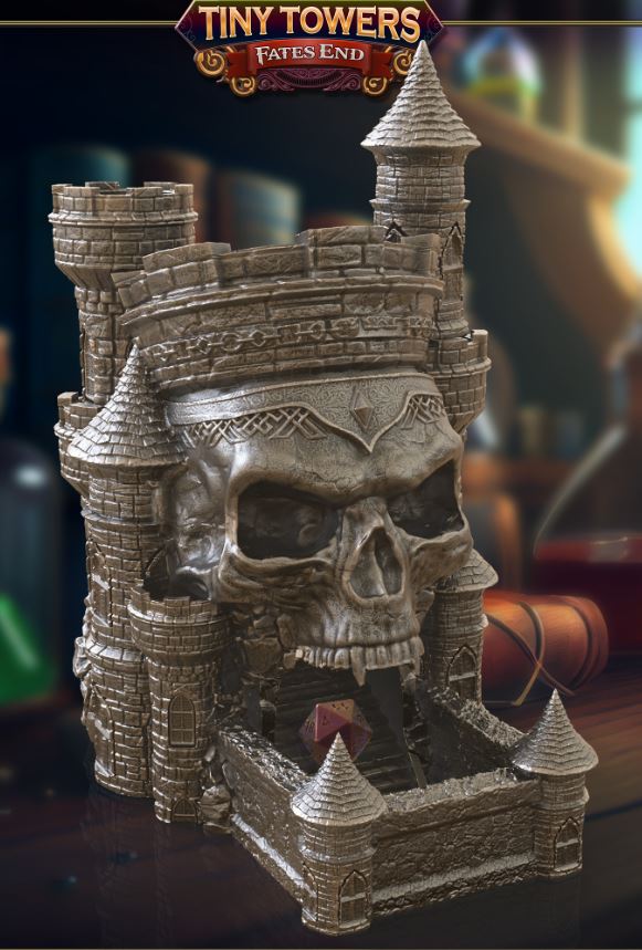 Chonky Skull Dice Tower
