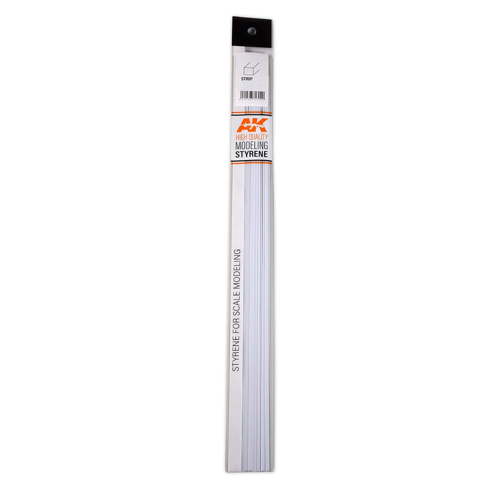 AK Interactive - Strips 0.30 x 0.50 x 350mm - Styrene Strip