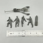 1/35 German Luftwaffe Ground Crew Resin Kit | Bomb Loading Scene (4 Fig)