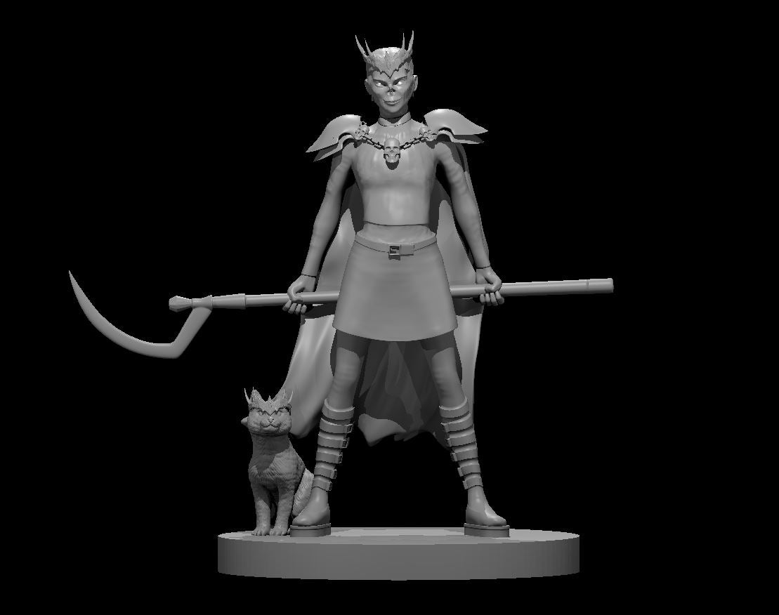 Sabrinax the Teenage Lich 28mm Scale Miniature