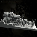 The height of man 38mm 50mm Resin Soldier model kits figure colorless and self-assembled TD-7478+3D