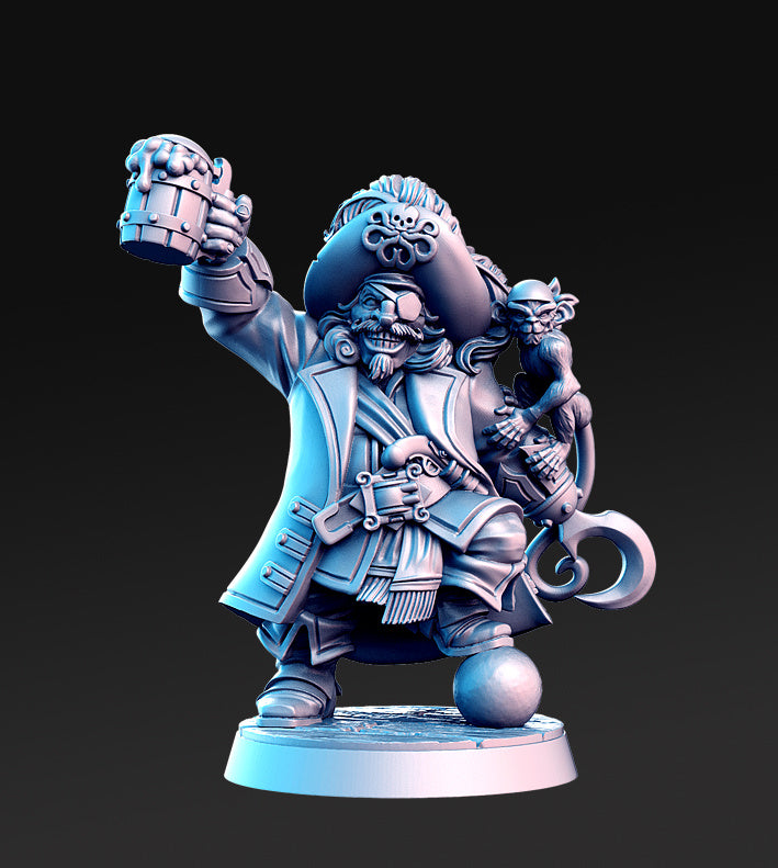 Sailing the Seas Miniatures (Full Set) | Fantasy Miniature | RN Estudio