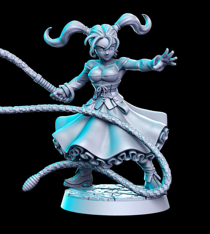 Sally Whipcracker | Classic JRPG Vol 3 | Fantasy Miniature | RN Estudio