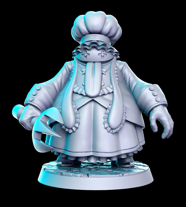 Salweeki Chef | Classic JRPG Vol 5 | Fantasy Miniature | RN Estudio