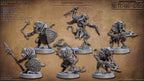 Sandfang Ratkin Miniatures (Full Set) | Fantasy D&D Miniature | Artisan Guild
