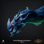 💎 Sapphire Dragon (Adult) | 12K Resin 75mm Gem Dragon for D&D & RPGs 🐲