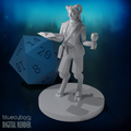 Satyr Female Wizard 28mm Scale Miniature