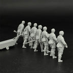 1/35 German Paratrooper Set (7 Fig) Resin Kit | Fallschirmjäger Miniature