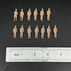 1/72 Scale WWII German Army Inspection / Formation Scene Resin Figure Set (13 Figures) - Military War Gaming