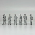 1/35 German U-Boat Crew (6 Fig) Resin Kit | Kriegsmarine Miniature Set