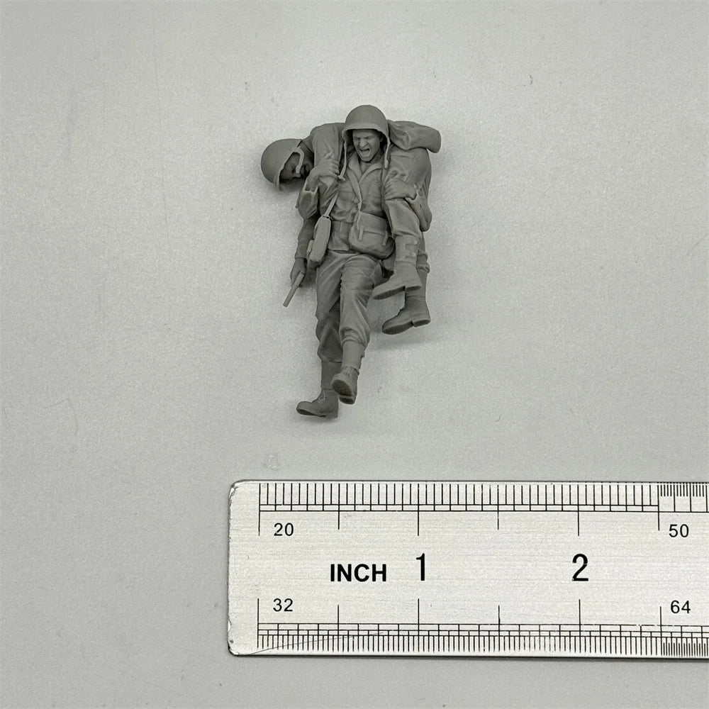 1/35 US Army Medical Rescue Duo Resin Kit | Okinawa Carry Scene WWII