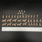 1/72 Scale Teutonic Order / Medieval Knight Cavalry & Crossbowman Resin Figure Set (23 Figures) - Battle of Tannenberg