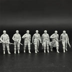 1/35 German Paratrooper Set (7 Fig) Resin Kit | Fallschirmjäger Miniature