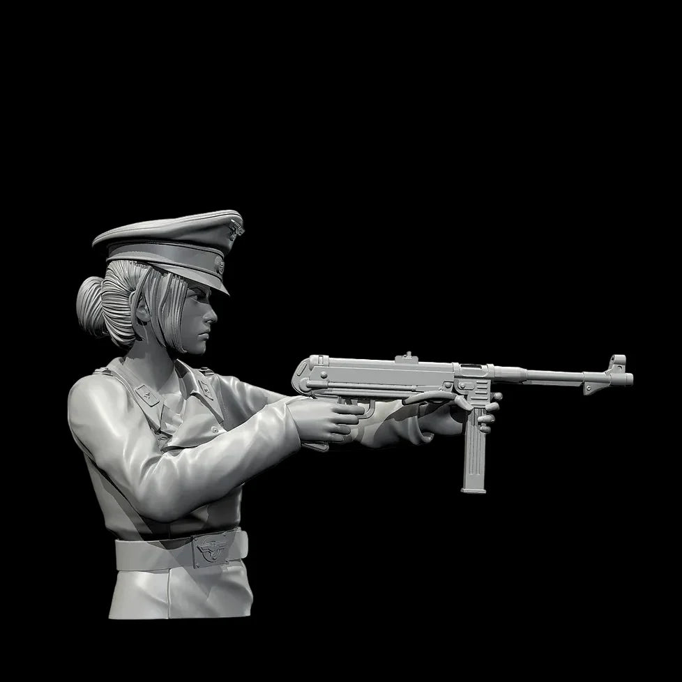 1/35 Scale WWII German Army Female Officer Bust