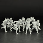 1/35 German Charging Soldiers & Officers (9 Fig) Resin Kit | Assault Scene