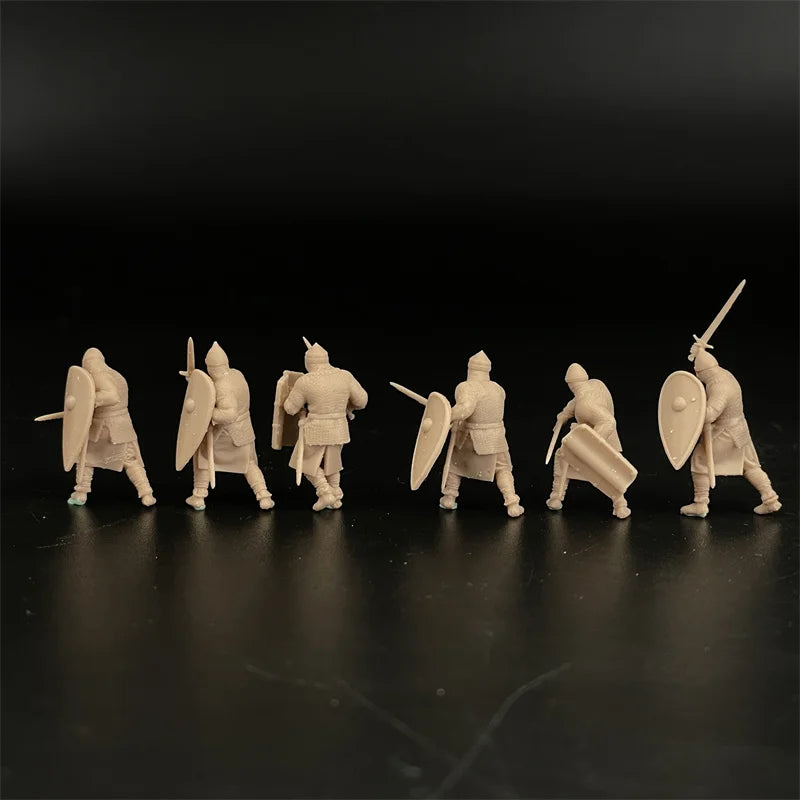 1/72 Scale Teutonic Order / Medieval Knight Cavalry & Crossbowman Resin Figure Set (23 Figures) - Battle of Tannenberg