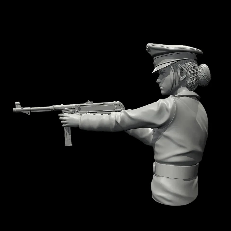 1/35 Scale WWII German Army Female Officer Bust