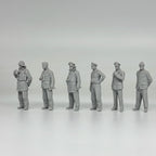 1/35 German U-Boat Crew (6 Fig) Resin Kit | Kriegsmarine Miniature Set