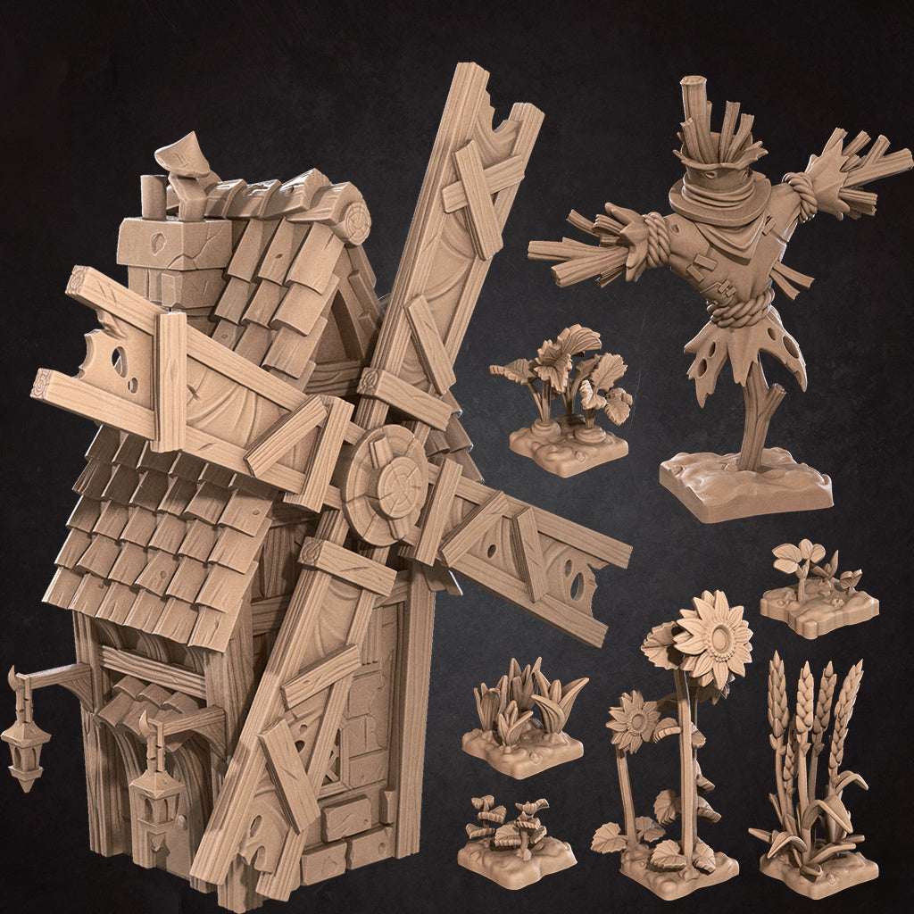Scenery Miniatures | Worgen | Fantasy Miniature | Bite the Bullet